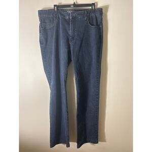 Jack of Spades Dark Wash High Roller Straight Leg Blue Jeans Sz 40x34